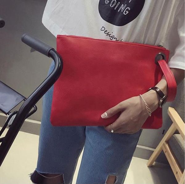 

2021 new fashion casual simple clutch retro handbag fashion large capacity clutch