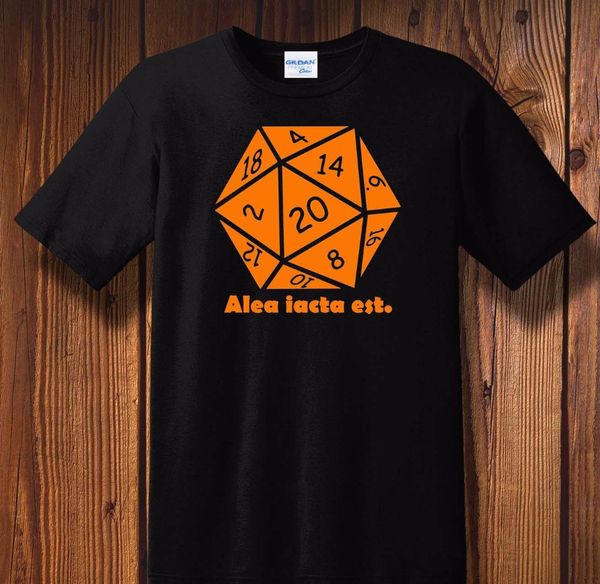 

горячая тенниска alea iacta est fun geek nerd cube rollplay d d tabeltop pen papercustom printed tee рубашки спорта с капюшоном толстовка то