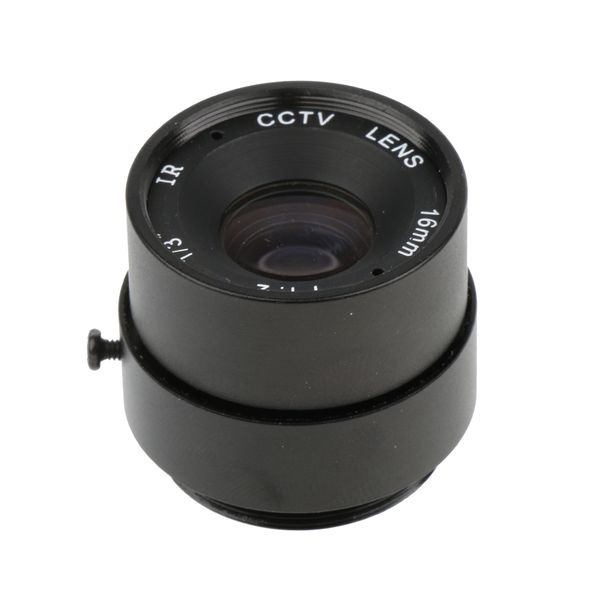

1/3\" f1.2 cctv 16mm lens 15 angle fixed ir board lens for security ip camera