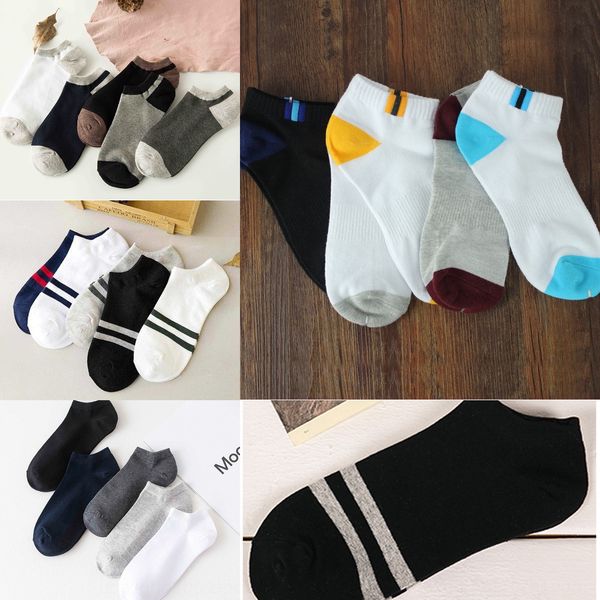 

мужская лодка летом тонкие дышащие невидимой лодка невидимых sockssocks низких топ мелкого рта носков хлопок цвет, соответствующий пот погло, Black