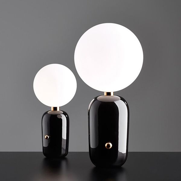 

table lamp nordic modern minimalist bedside lighting creative design living room tea room led lamp desk office decoration table lamp ball