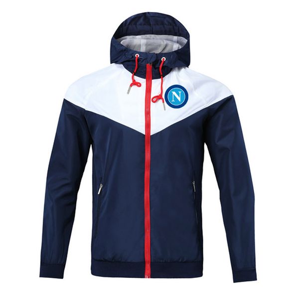 

ssc napoli mens designer 2020 hoodie jacket coat long windcheater with logo men sports zipper sweatshirt autumn sleeve clothe pqvfo, Black