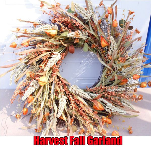 

artificial earhead wreath front door hanging decor wedding window