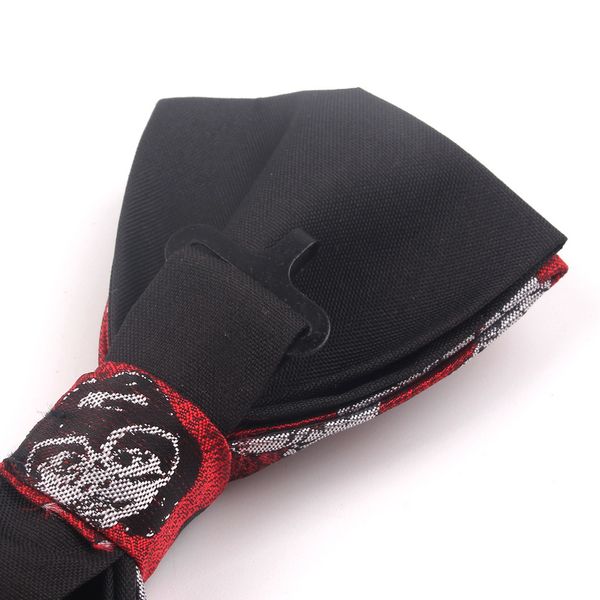

classic jacquard woven bowtie for fashion tie men business wedding floral bow ties butterfly suits cravats bowties f524, Black;gray
