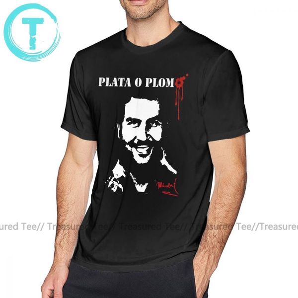 

escobar футболка пабло эскобар plata o plomo t-shirt 100 percent мужской tee shirt graphic смешной basic xxx tshirt спорт толстовка с капюшо