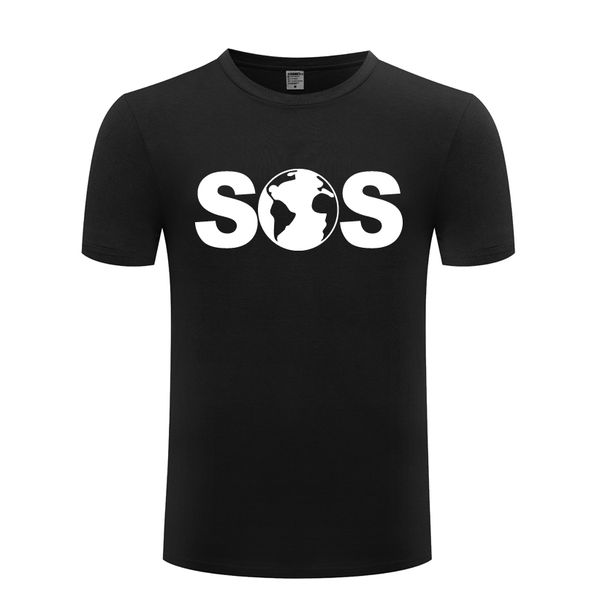 

sos slogan creative novelty men's t-shirt t shirt men 2018 new short sleeve o neck cotton casual tee sport hooded sweatshirt hoodie