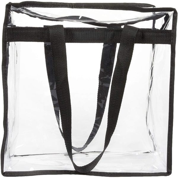 

dhl50pcs toiletry kits women pvc transparent large capacity square handbag