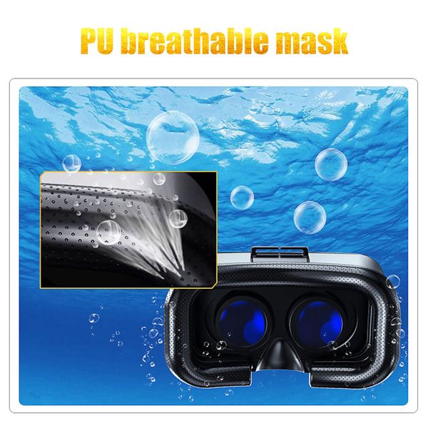 

selling j d vr virtual reality headset helmet stereo game cinema boxs casque for . - . inch ios android smartphone