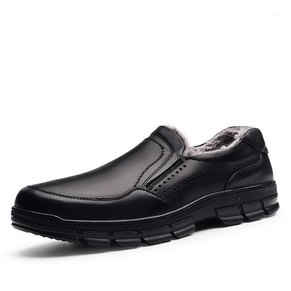 

dress shoes 28-67 winter men formal slip on large plus size black brown1