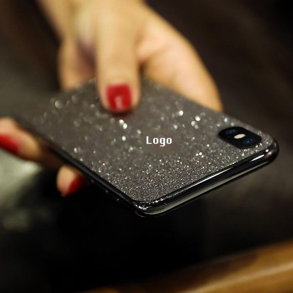 

luxury glitter front film for iphone xr xs max 8 7 6 6s plus shining screen protector for iphone protective film wmtnls dh_niceshop