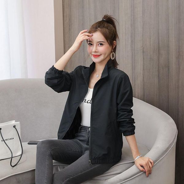 

jackets for women new fashion autumn slim jacket women's jackets short thin coat women outwear, Black;brown