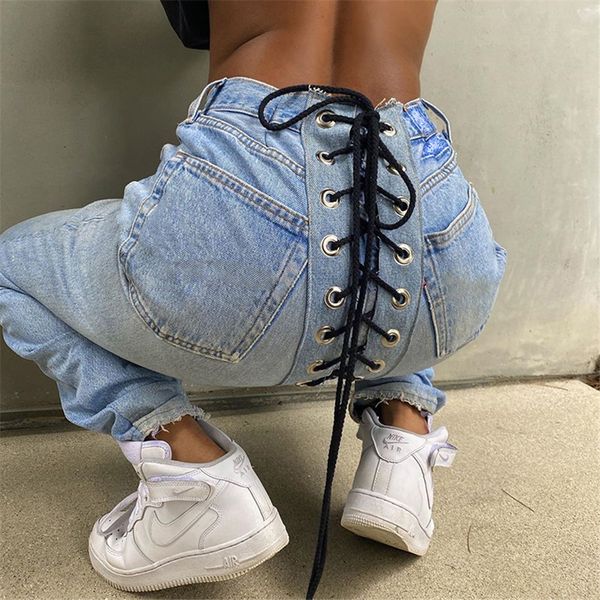 

big size holes jeansripped jean pants personalized embroidery wings trousers male vintage blue denim jeans#139