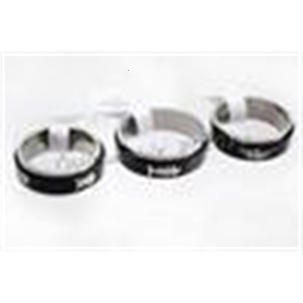 

factorycvek50factory /lot 2-layer rotatable stainless steel mixed pattern black rings size 17-22mm brand new #r264, Silver