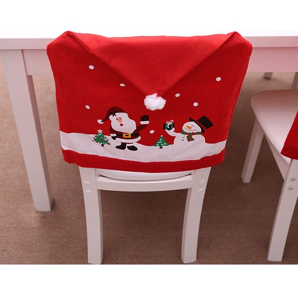 

newseat christmas decoration chair covers dining santa claus home party decor'cnus new year's eve decorations #j3
