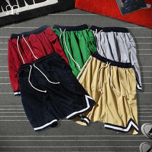 

summer men's shorts casual 2020 loose short trousers male sports shorts oversize straight casual pants men cotton homme1, White;black