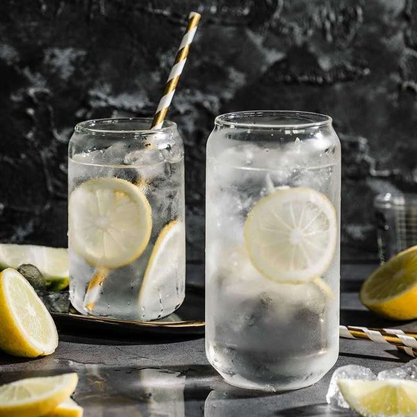 

кубок креативного прозрачного кокс jar портативный стакан сок молоко чашка воды чашка кофе бытовой мороженное употребление алкоголь может бу