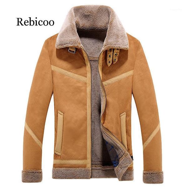 

winter jacket men's uniform lamb fur jacket men's fur one men1, Black