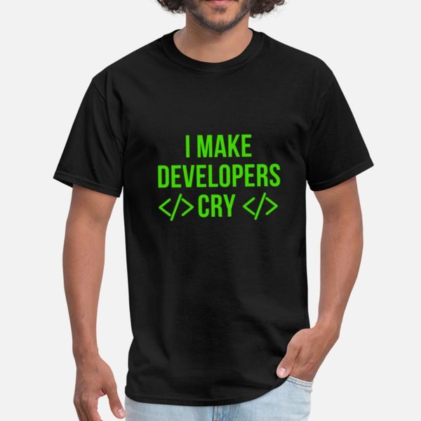 

qa engineer funny i make developers cry designers graphic t shirt fun oversized sportswear tracksuit hoodie sweatshirt