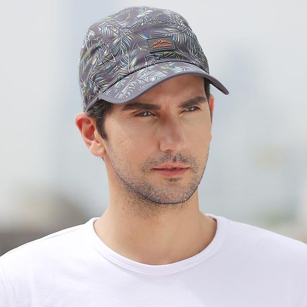 

wide brim hats baseball sun cap leisure outdoor sports spring autumn male lady summer camouflage hat fashion duck b-7686, Blue;gray