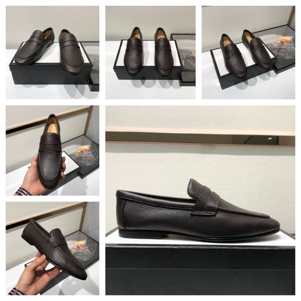 

crocodile shoes men classic party shoes men dress coiffeur loafers pointed shoes men elegant zapatos de hombre de vestir formal, Black