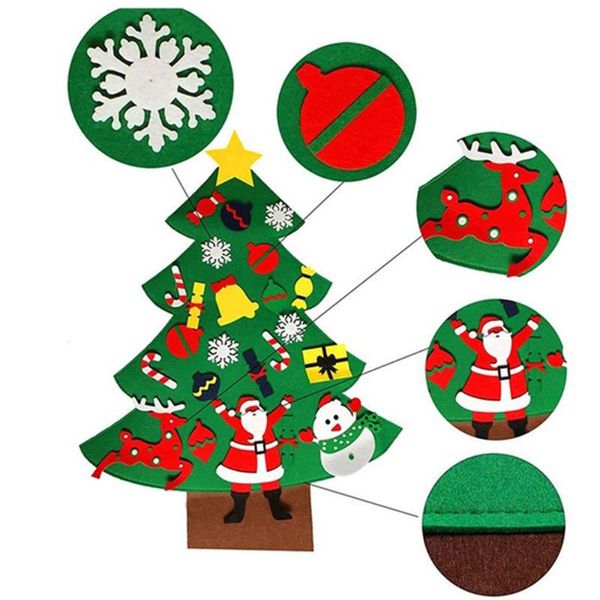 

christmas decorations wall decoration diy tree entertainment durable non-woven fabric exquisite party