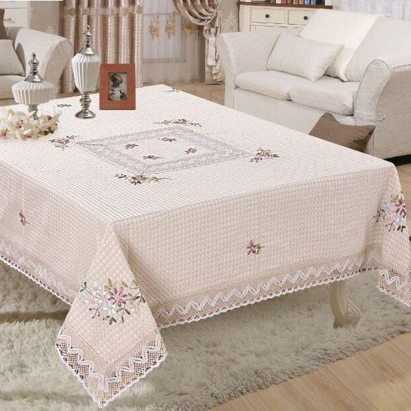 

10 different flower styles tablecloth handmade polyester floral lace tablecloth square fashion table cloth 150220cm xh001 sqcmcq ppshop01