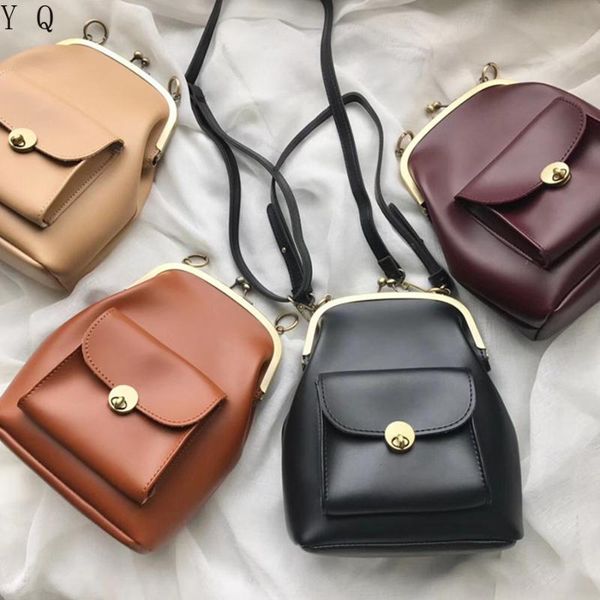 

vintage clip shell women crossbody bags designer large capacity shouder bag luxury pu leather tote buckets bag ladies big purses