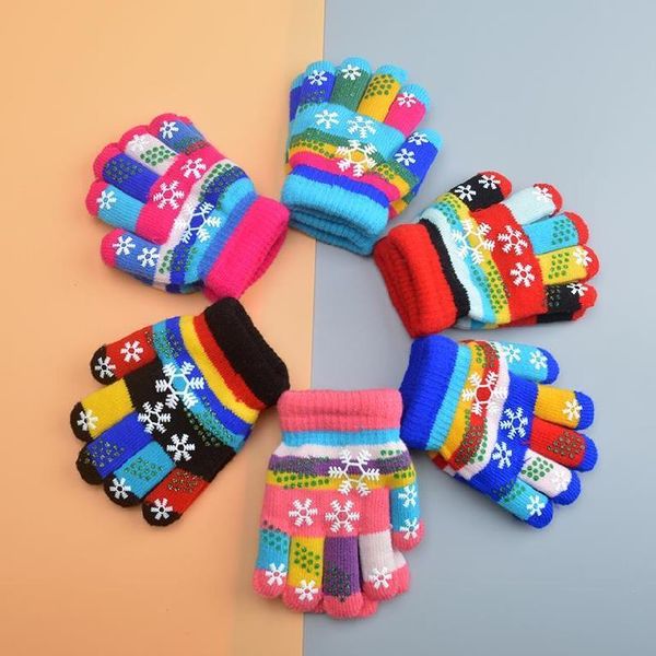 

glove girl cute thickened korean student plush open finger fingerless winter warm half, Blue;gray