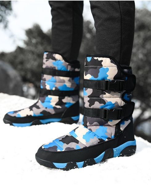 

2021 new autumn winter women fashion snowboots to non-slip wear define waterproof feet in the open casual snow boots 4szb, Black