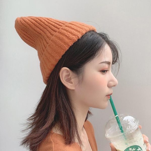 

beanie/skull caps autumn winter money is melting and lovely knit warm cap bonnet homme hiver beanies for women berret femme womens hats, Blue;gray