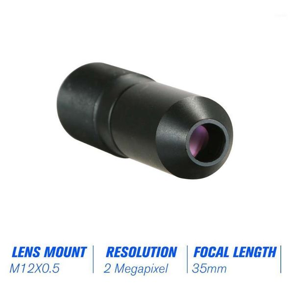 

wireless camera kits hd 35mm pinhole lens with ir filter for action cameras m12 mount image format 1/2.7" aperture f1.6 viewing angle 9