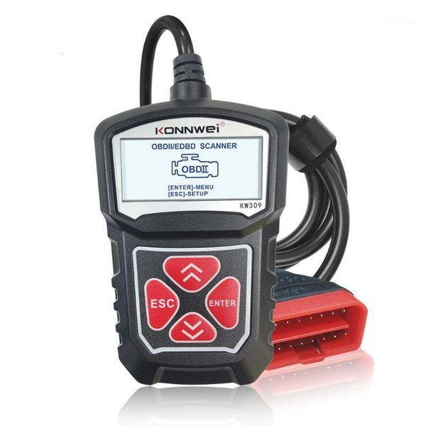 

2020 professional car code reader diagnostic scan tool kw309 obd2 scanner automotive check engine light tools multi w91f1