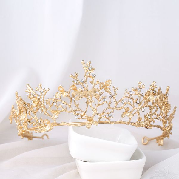 

girl's initiation hat 18 ceremony female net red headdress bride wedding jewelry crown, Silver