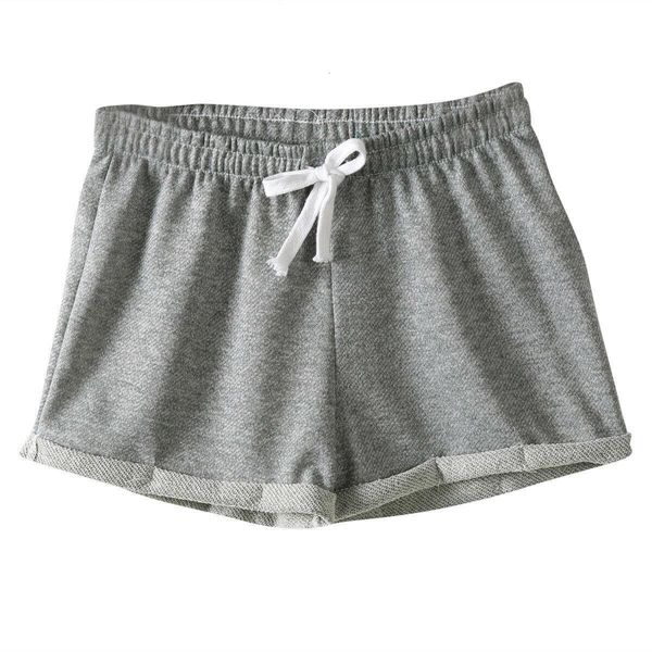 

2019 new style fashion summer women's waistband loose cotton patchwork string casual shorts, White;black