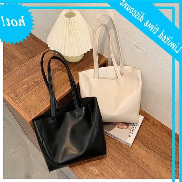 

fashion exquisite simple handbags women large capacity shoulder bag travel shopping totes