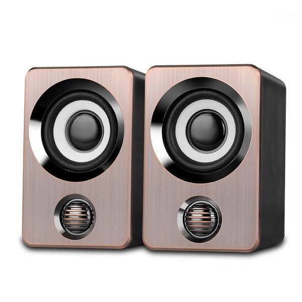 

usb speaker mini portable speaker with hd audio strong compatibility for notebook deskcomputer dq-drop1