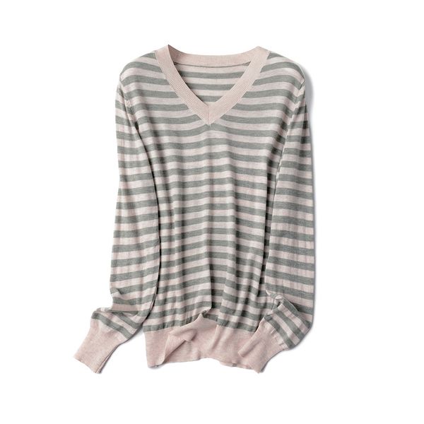 

2020 autumn winter wool and cashmere sweater women c1108, White