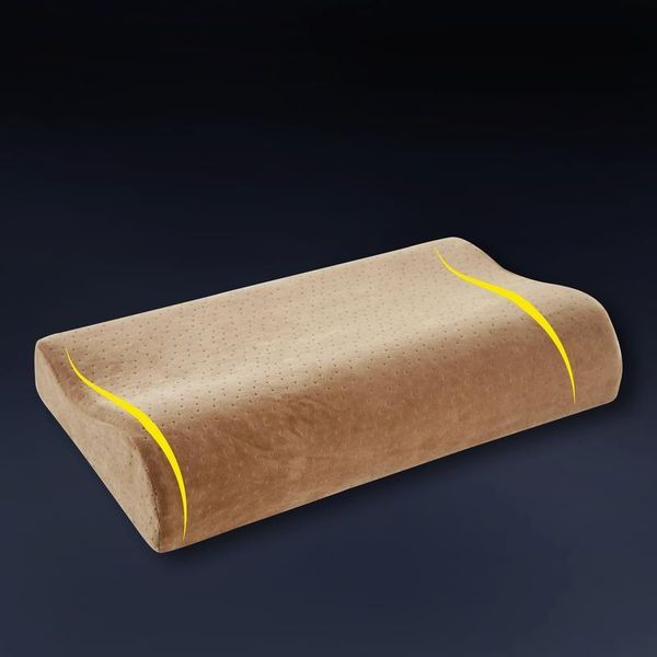 

pillow bedding neck protection memory foam pillows contour orthopedic sleeping bamboo fiber ergonomic comfortable