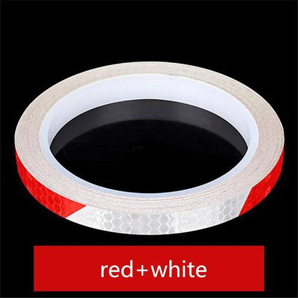 

1pc 8 meter car styling reflective stripe tape motorcycle bike body rim wheel stripe tape stickers decorative blue red yellow h jllieq