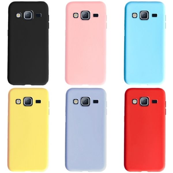 

candy color silicone tpu телефон мягкие чехлы galaxy j320 j320f 5,0 "крышка для samsung j3 case bamper