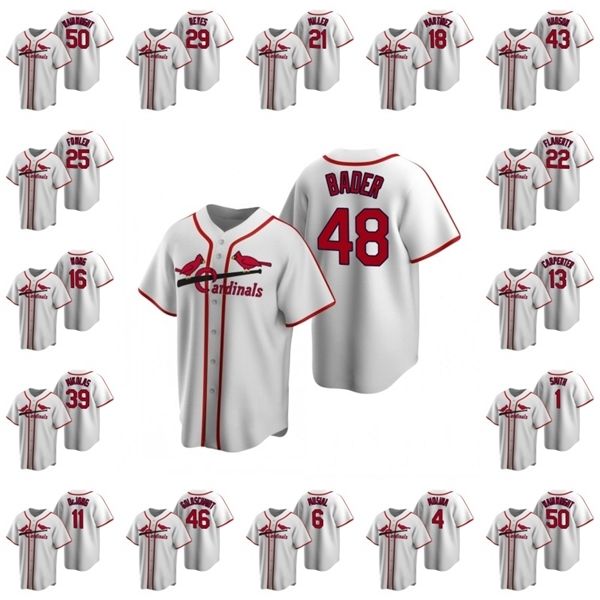 

st. louis\rcardinals\rmen dakota hudson harrison bader kolten wong ozzie smith women youth jersey, Black;red