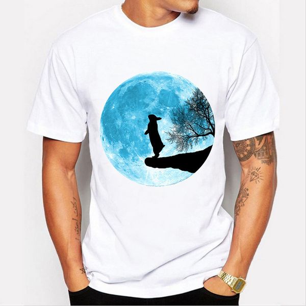 

men's summer fashion 3d cartoon print funny t-shirt men casual short sleeve white t shirt male street style hip hop t-shist
