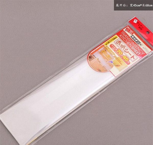 

45*70cm kitchen anti oil transparent wall sticker furniture protection vinyl pvc waterproof transparence of w bbytsh bdesports