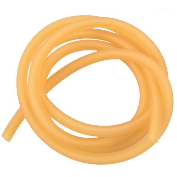

natural latex rubber band tube elastic 2x5mm yellow size:1m1
