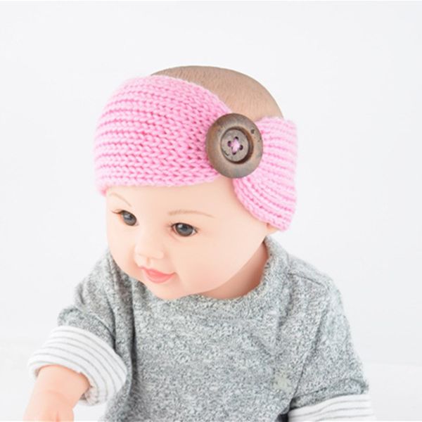 

fashion baby donuts hairbands knited hats headbands elastic turban solid headwear head wrap hair band accessories, Slivery;white