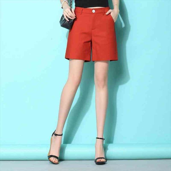 

large size s-5xl summer fashion woman shorts office lady high waist shorts cotton, White;black