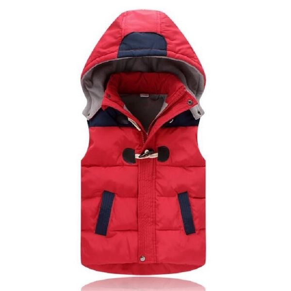 

vests children hoodies warm jacket baby girls outerwear coats kids vest boys hooded jackets autumn winter thicken waistcoats lj200828, Camo