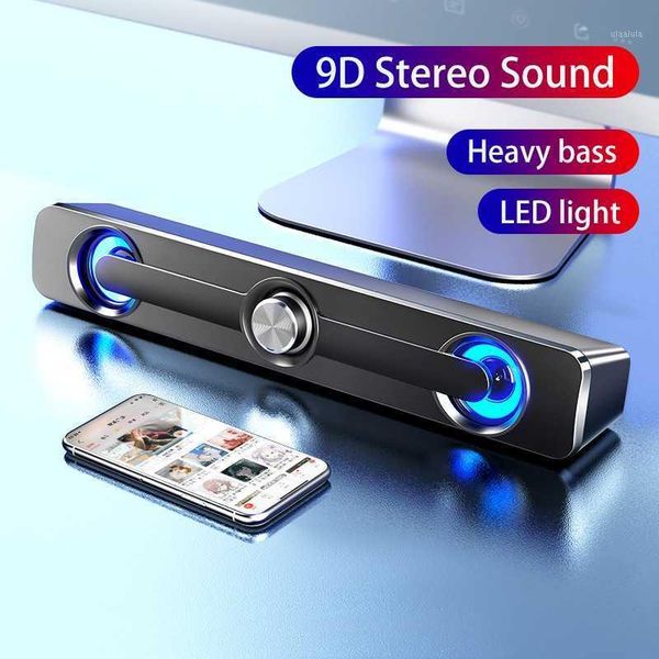 

explosion-style usb wired bluetooth speaker large volume wireless subwoofer portable speakers for pc computer sound box radio1