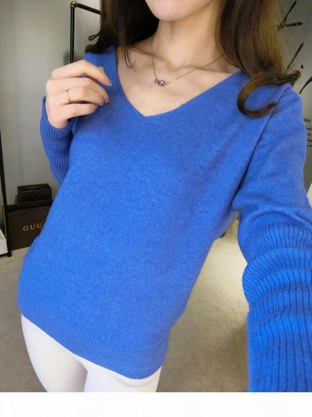 

2017 autumn winter cashmere sweater women fashion v-neck sweater loose 100% cashmere wool sweater batwing sleeve plus size pullover, White;black