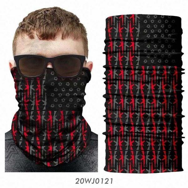 

3d flag anti-fog face design mask cover run hike ski sport bandana scarves men seamless neck warmer magic headband women xvov#